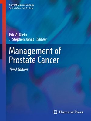 cover image of Management of Prostate Cancer